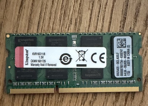 Kingston kvr16s11 8gb - kvr16s11/8gb, ddr3