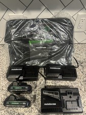 Metabo HPT 18V Bundle – 2 Batteries + 3 Chargers + Carry Bag