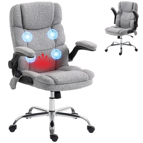 Homcom fauteuil bureau - fauteuil, de