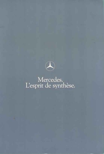 Catalogue brochure mercedes - catalogue,