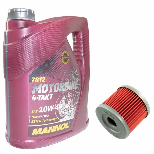 Litre huile moteur - 4,