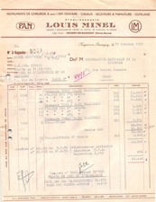 1955 L ART DENTAIRE SCISSORS DRYERS AND MANICURE TOOLS ETS LOUIS MINEL