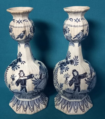 Delft xix grande paire de - delft,