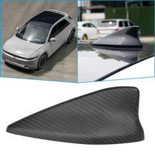 Matte Carbon Fiber Roof Antenna Shark Fin Cover for Hyundai Ioniq 5N 2023+