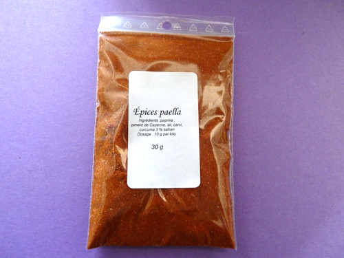 Epices pour paella g - pour,
