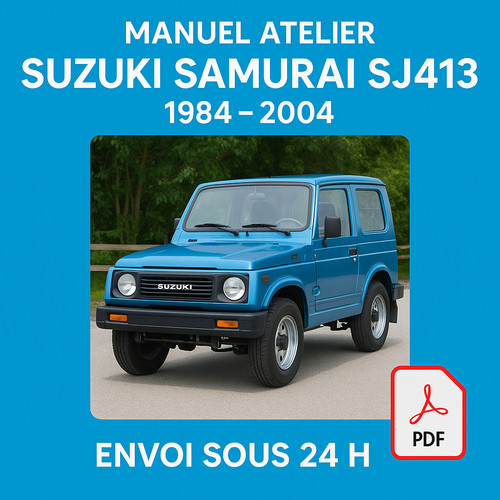 Manuel atelier suzuki samurai - atelier,