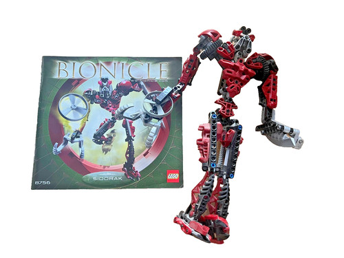 Lego bionicle 8756 sidorak - bionicle,