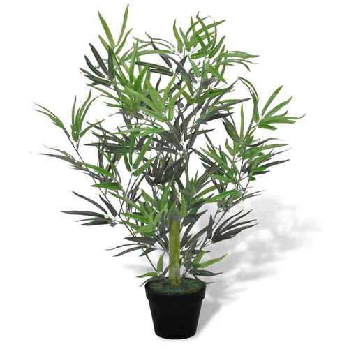 Bambou artificiel avec - artificiel, pot