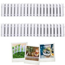 Mini Clôture Jardin,2 pièces