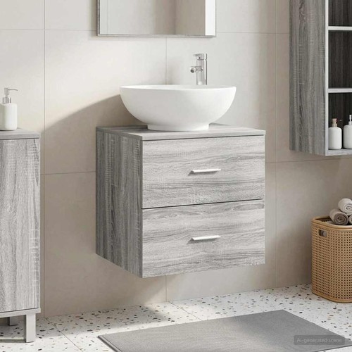 Vanité lavabo mural avec - lavabo,