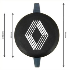 Renault R4, R5, R9, R11, Master, Trafic Logo Wheel Rim Center Stud