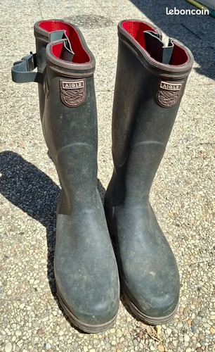 Bottes caoutchouc fourrées - en,