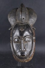 Masque africain baoulé mblo