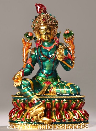 Vieux tibet cuivre - 4.4", peint