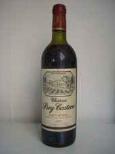 vin 1985 Chateau Puy Castera