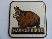 SOUS BOCK UNDER GLASS BEER