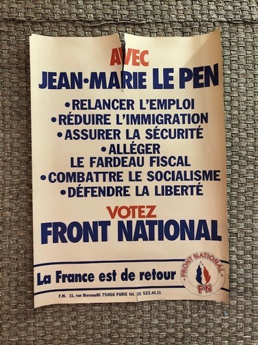 Affiche front national le - national,