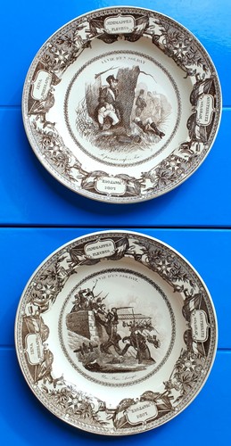 Creil 1830 assiettes - creil,