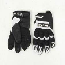 Gant moto cross VTT descente S-Line taille M pour homme / femme noir/blanc GAN