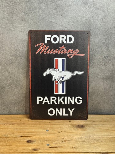Plaque métal ford mustang 458 - ford,