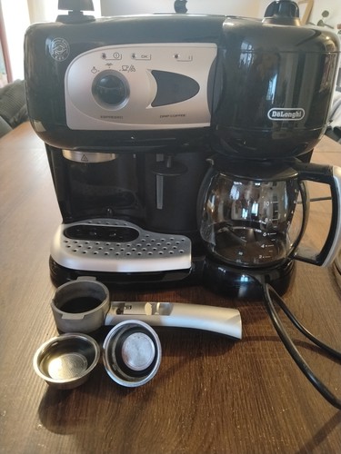 Expresso combiné cafetière - expresso,