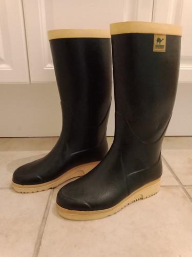 Bottes caoutchouc bleues - caoutchouc, 40