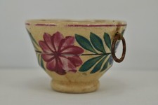 Antique Pottery Societe Ceramique Maestricht Bowl Hand Painted Holland