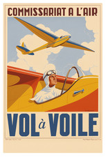 AFFICHE POSTER VOL VOILE