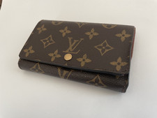 Louis Vuitton Monogram Tresor L-shaped zipper compact wallet