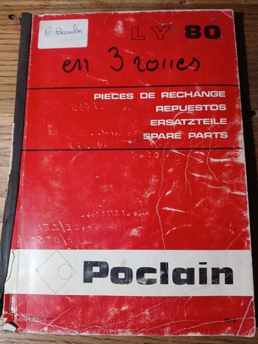 Poclain pneus ly80 - à,