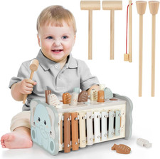 🎶 Éveil Musical Naturel : Xylophone en Bois Montessori pour Bébé (Dès 1 An)