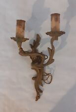 Paire d’appliques vintage en