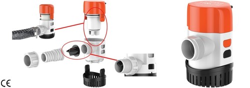 Pompe sentina 800 gph - pompe, de