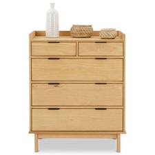 Commode en bois 5 tiroirs