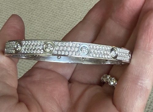 Cartier diamond full pave - diamond,