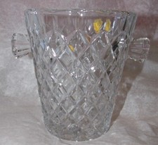 Seau à glace en cristal
