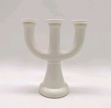 Bougeoir Scandinave vintage céramique craquelé 70's