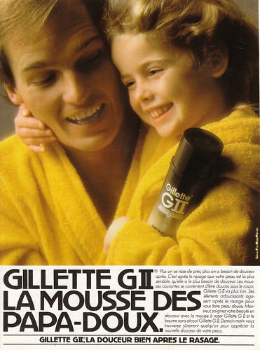 Publicité ancienne mousse - , à