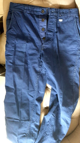 Ancien pantalon bleu - ancien,