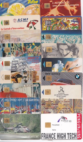 Lot télécartes - lot, de