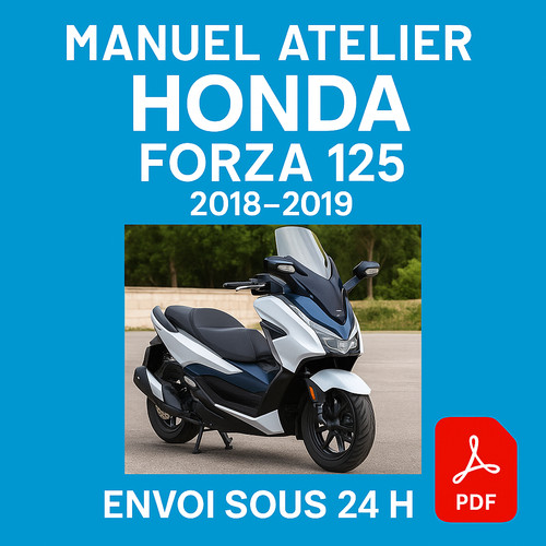 Manuel atelier honda forza 125 - honda,