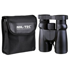 Mil-Tec Jumelles Waterproof 8 X 42 Noires Armée Chasse Champ De Vision Étanche