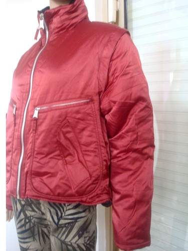 Blouson doudoune rouge - blouson,