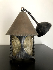 lanterne ancienne lustre verre