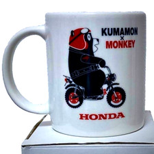 Honda Monkey x Kumamon collaboration mug. Shipped from Japan.
