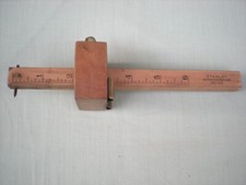 OUTIL MESURE ANCIEN BOIS