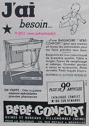 Publicite bebe confort - bebe,
