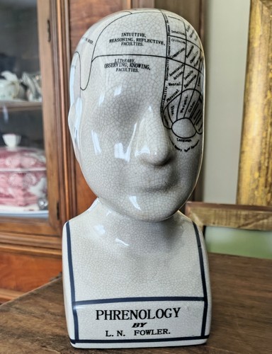 Phrenology head fowler - l.n,