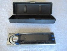 façade adaptatrice autoradio Panasonic FX220N 4x40 W vintage couleur métal gris