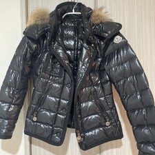 MONCLER black down jacket ladies